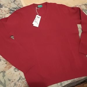 Benetton Merino Wool Sweater